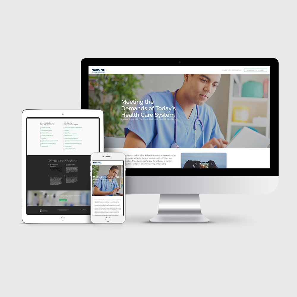 Nursing Landing Page