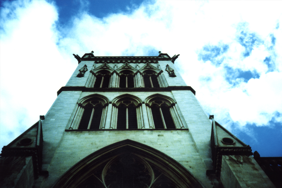 Lomography - Church, Cambridge, England