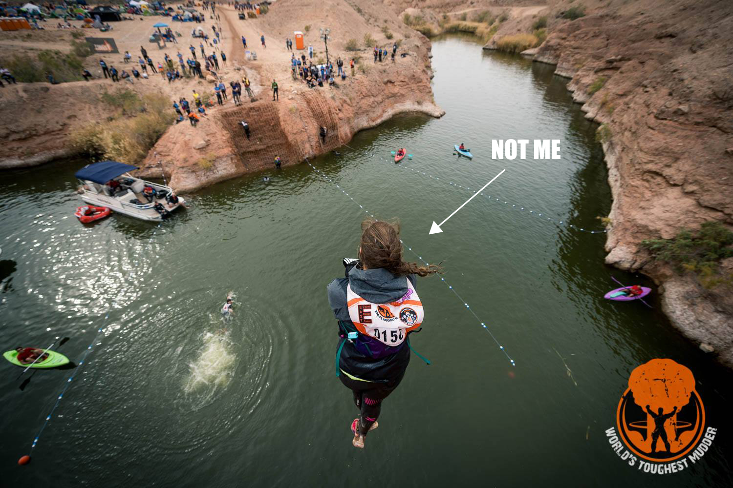 35 foot cliff jump