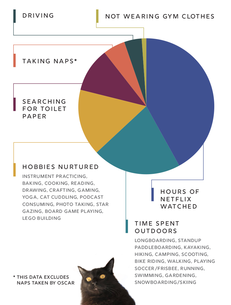 2020 Inforgraphic of Time Spent